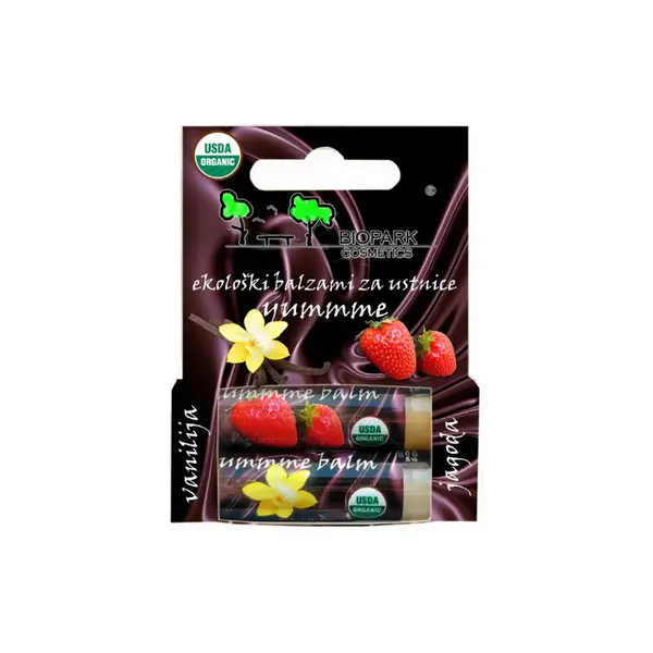 Biopark cosmetics Yumme Strawberry & Vanilla Set