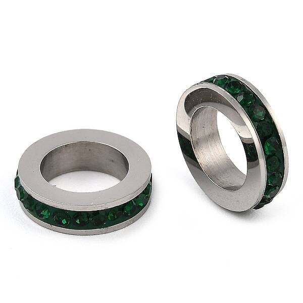 304 Stainless Steel European Beads