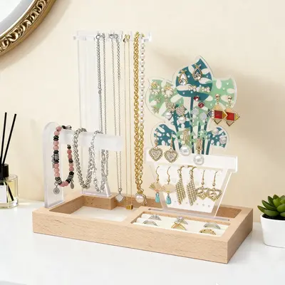 Pink Butterfly Arch Jewelry Organizer Stand Display – Feminine Vanity
