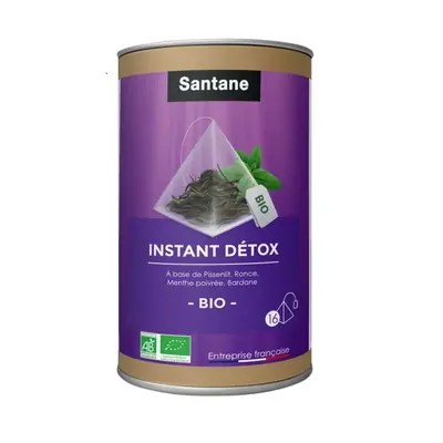 Santane Organic Infusion Instant Detox 16 pyramid sachets