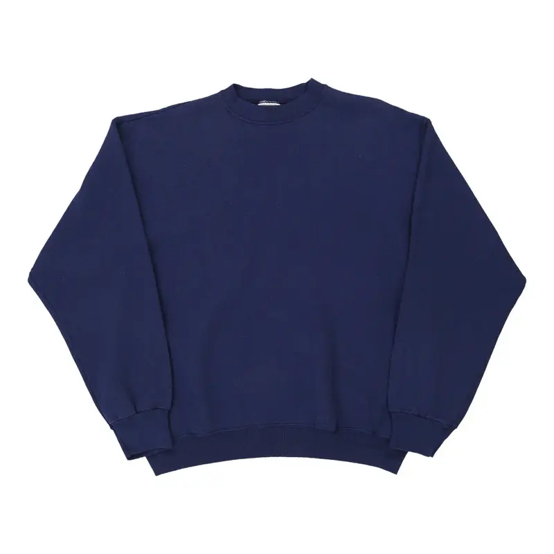 Made in USA Tultex Sweatshirt - XL Blue Cotton Blend