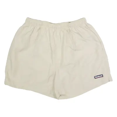 REEBOK Mens Swimming Shorts Beige L W26