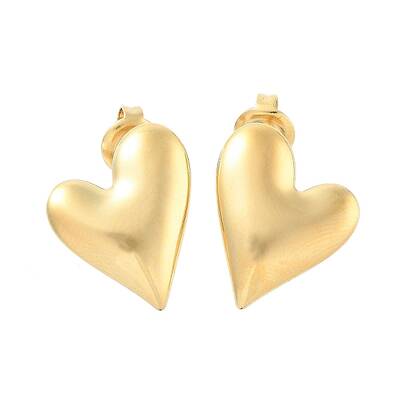 Ion Plating(IP) 304 Stainless Steel Stud Earrings