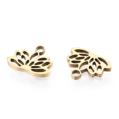 Ion Plating(IP) 304 Stainless Steel Charms