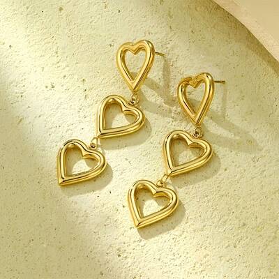 304 Stainless Steel Stud Earrings
