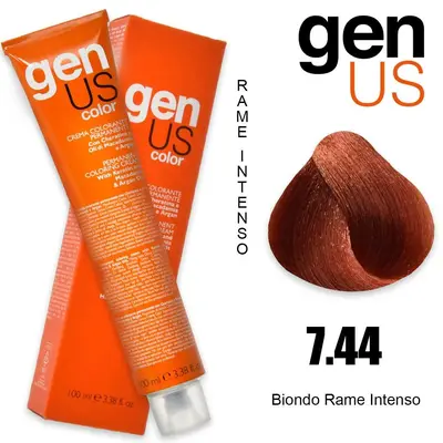 Crema Colorante Permanente Genus 100 Ml 7,44