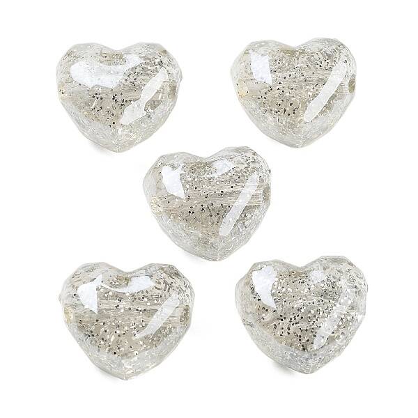UV Plating Acrylic European Beads