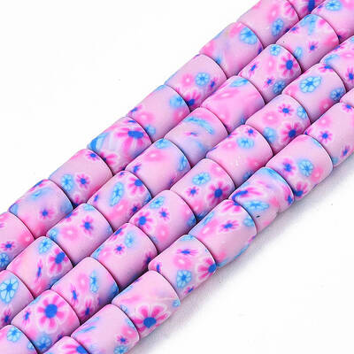 Handmade Polymer Clay Bead Strands