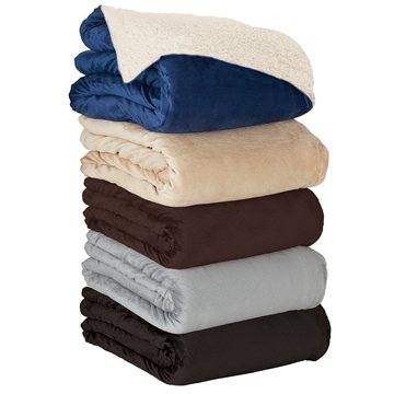 5 Promotional Fairwood Oversize Sherpa Blanket - Ultra Plush & ...