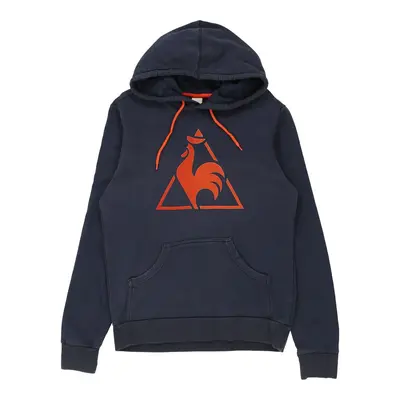 Le Coq Sportif Hoodie - Small Black Cotton Blend
