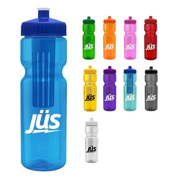 200 Custom Champion - 28 oz Transparent Bottle with Push pull lid ...