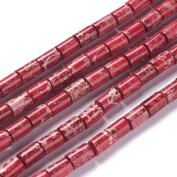 Natural Imperial Jasper Bead Strands