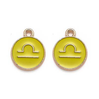 Alloy Enamel Pendants