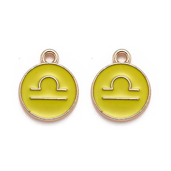 Alloy Enamel Pendants