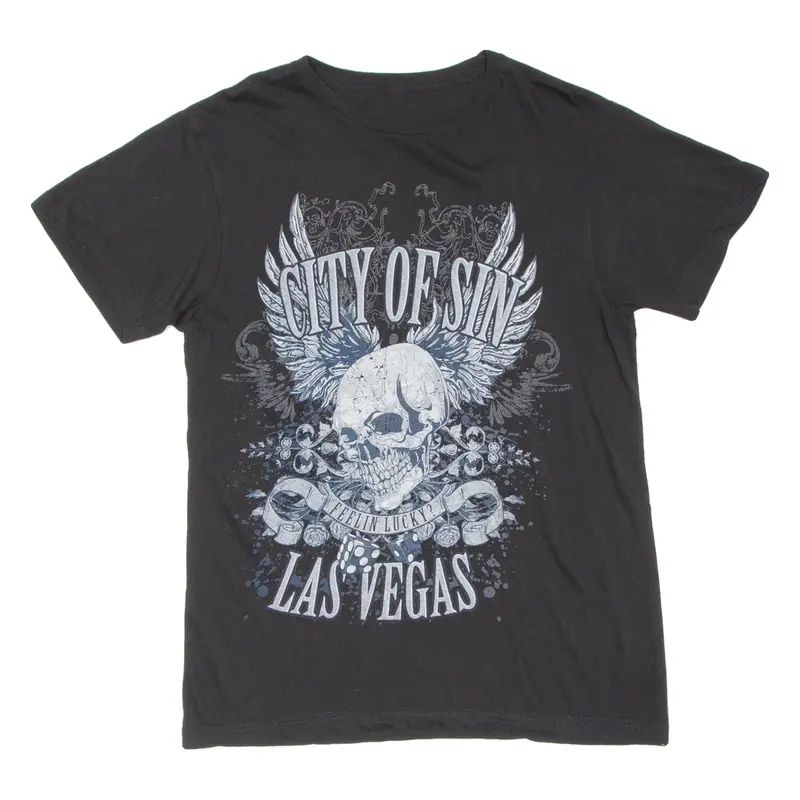 City Of Sin Mens T-Shirt Black USA L