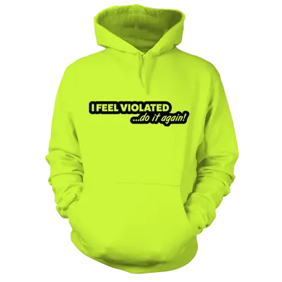 Violated - Safety Yellow Hoodie