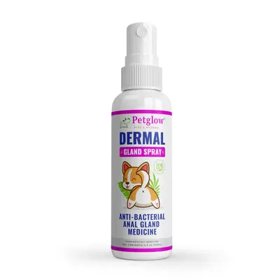 Petglow Dog Anal Gland Infection Treatment - Hygiene Spray, 4 fl oz