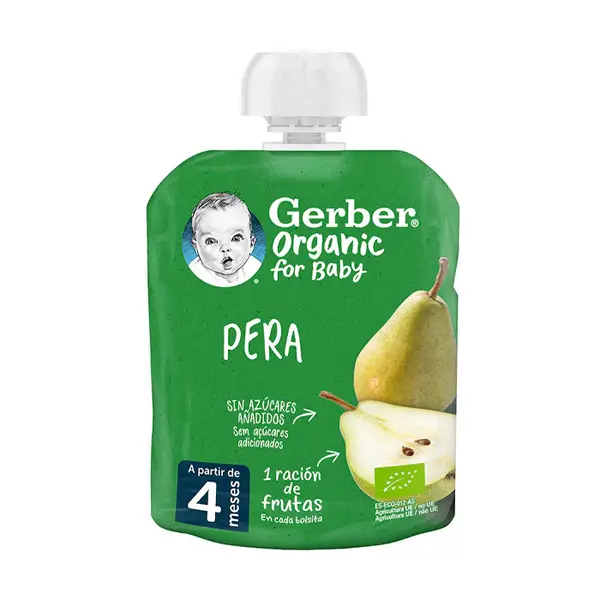 Gerber Organic Pear 90g