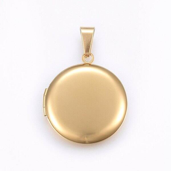 Ion Plating(IP) 316 Stainless Steel Locket Pendants