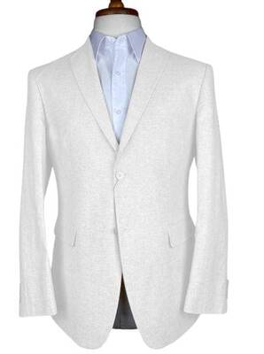 Linen Blazers - White