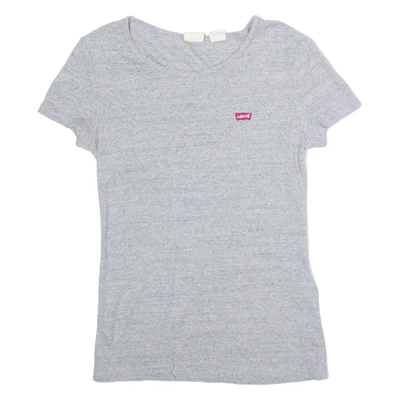 LEVI'S Womens T-Shirt Grey S