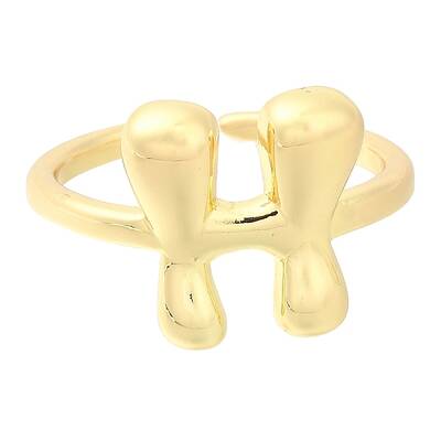 Rack Plating Brass Open Cuff Rings
