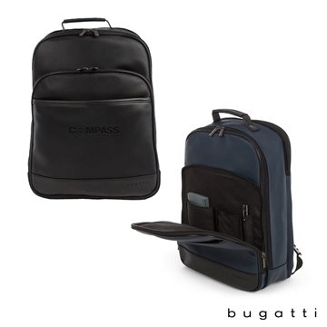 6 Promotional Bugatti Gin & Twill Backpack - Water Resistant & ...