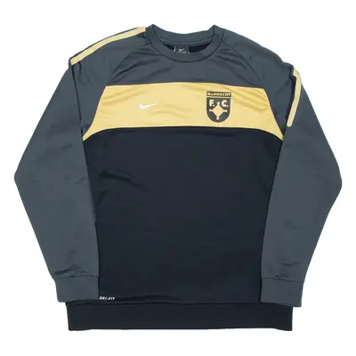 NIKE Mens Sweatshirt Black L