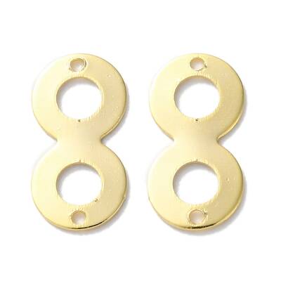 Brass Filigree Connector Charms