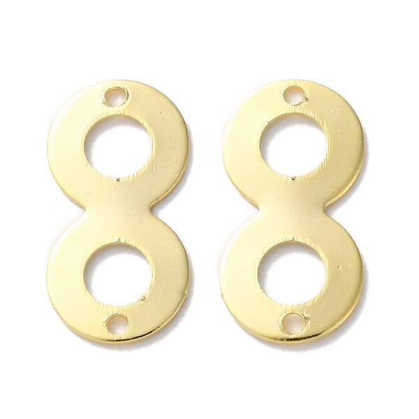 Brass Filigree Connector Charms