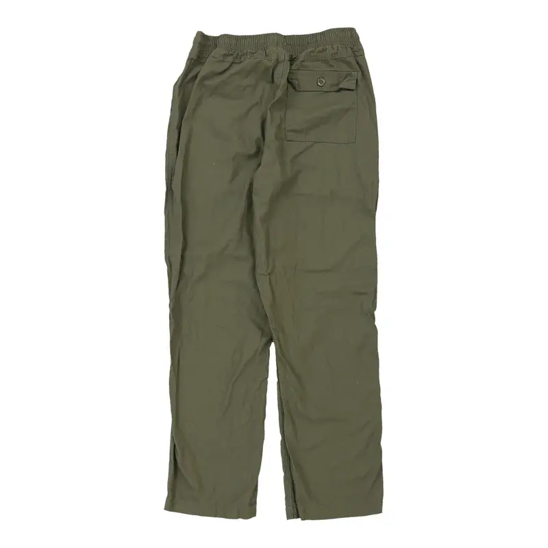 Cotton Traders Trousers - Small Khaki Cotton Blend