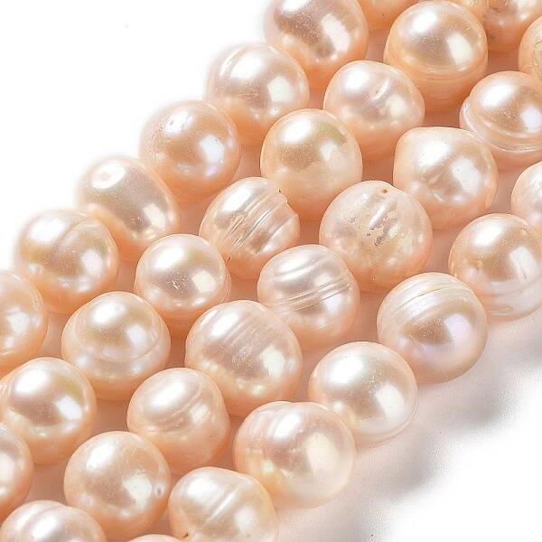 Natural Cultured Freshwater Pearl Beads Strands