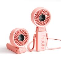 JISULIFE Portable Mini Fan 3600mAh 150° Folded USB Fans With 5 Gears Strong Wind 3-IN-1 Hand/Desk/Neck Fan,Summer Essentials...