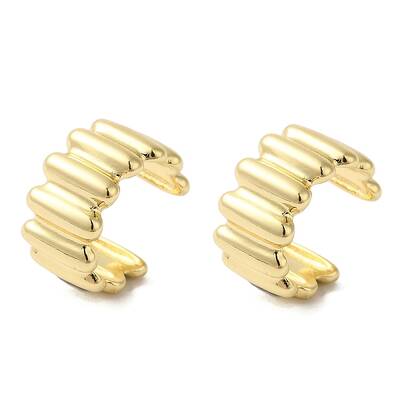 Brass Cuff Earrings for Women