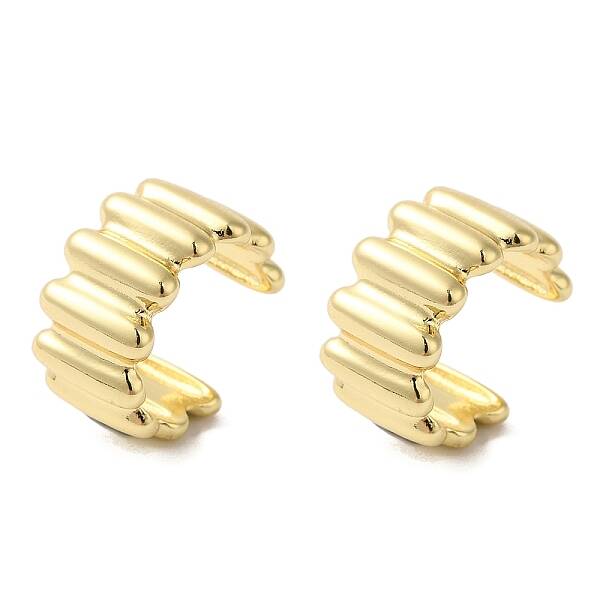 Brass Cuff Earrings for Women