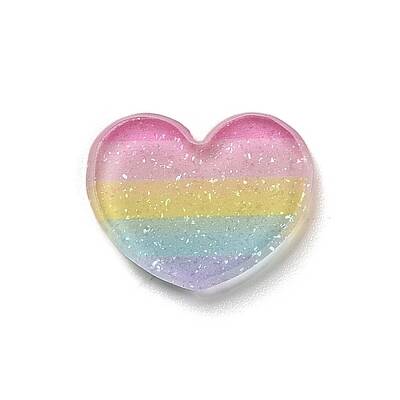 Rainbow Color Style Acrylic Plastic Cabochons