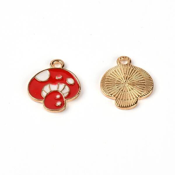 Zinc Alloy Enamel Pendants