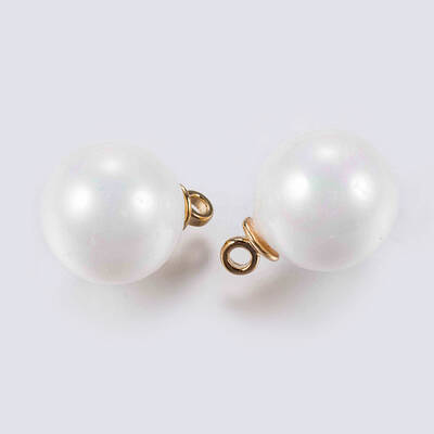Acrylic Pearl Beads Charms