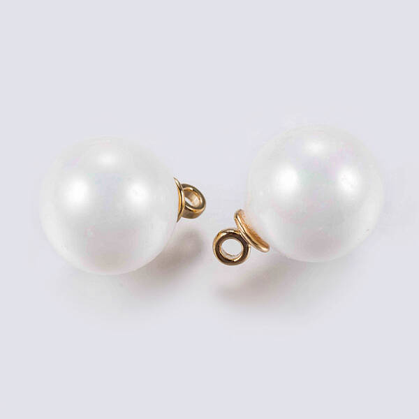 Acrylic Pearl Beads Charms
