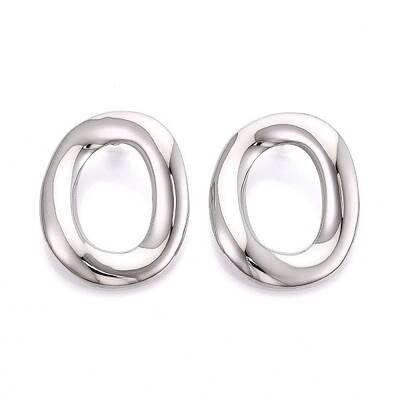 304 Stainless Steel Stud Earrings for Women