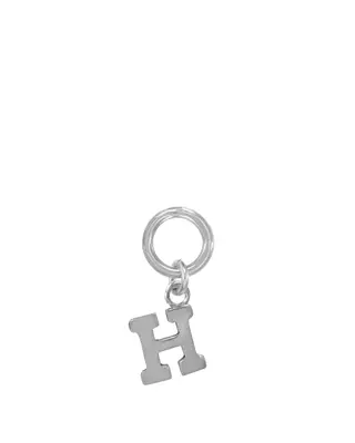 One Love Initial Charms | Metal Color: Silver | Style: H