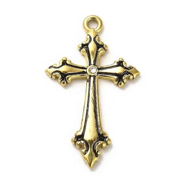 304 Stainless Steel Enamel with Cubic Zirconia Pendant
