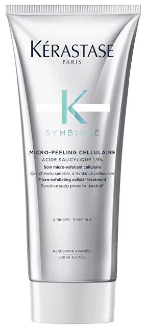 Kérastase Peeling Per Cuoio Capelluto Sensibile Symbiose (Trattamento Cellulare Micro-Esfoliante) - Volume: 200 Ml