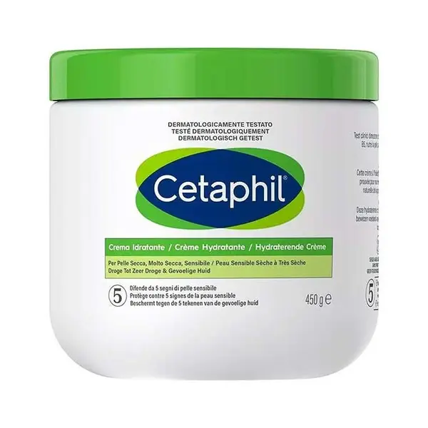 Cetaphil Moisturizing Cream Sensitive Skin from Dry to Very Dry 450g jar