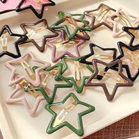 Star Shaped Hair Clips, Cute Colorful Hair Accessories forWomen & Girls, Minimalist Headwear Suitable for ThickHair, Fashion ...