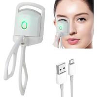 Heated Eyelash Curler, Electric Rapid Heat Lash Curlers with 2 Heating Modes for Women Makeup Quick Natural Lash Curling