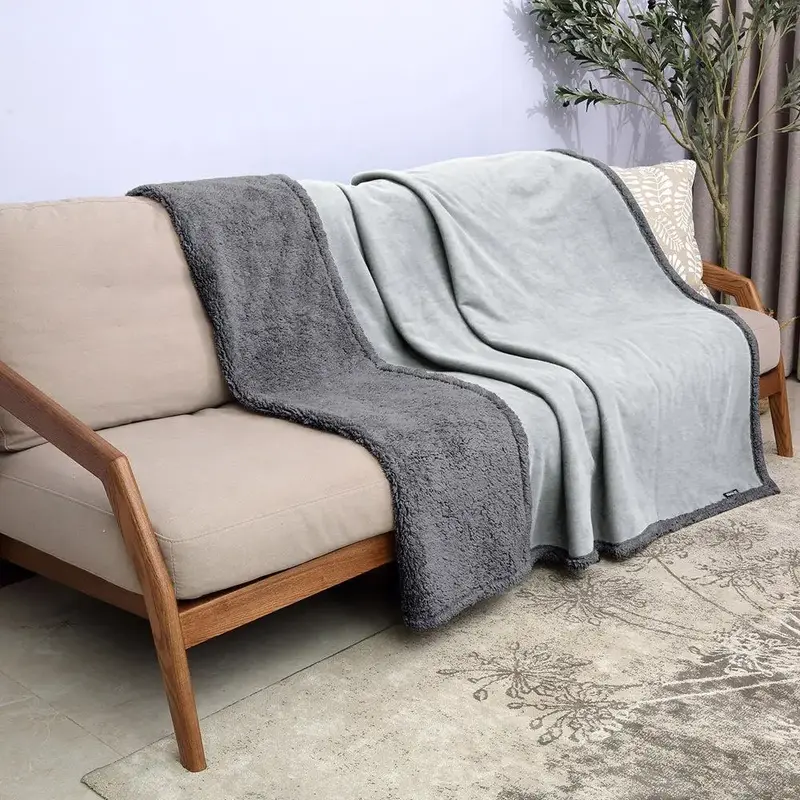 Catalonia Waterproof Blanket for bed Washable Leakproof Bed Cover, Reversible Protector Blanket for Couch Sofa, Stain Proof B...