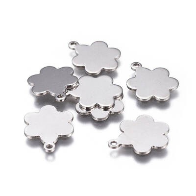 Tarnish Resistant 201 Stainless Steel Stamping Blank Tag Charms