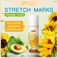 Massage Cream for Stretch Marks Pregnancy Skin Care, Belly Cream, with Collagen, Elastin, 3.38 oz