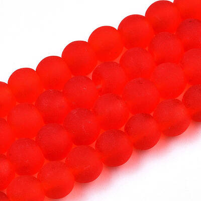 Transparent Glass Beads Strands